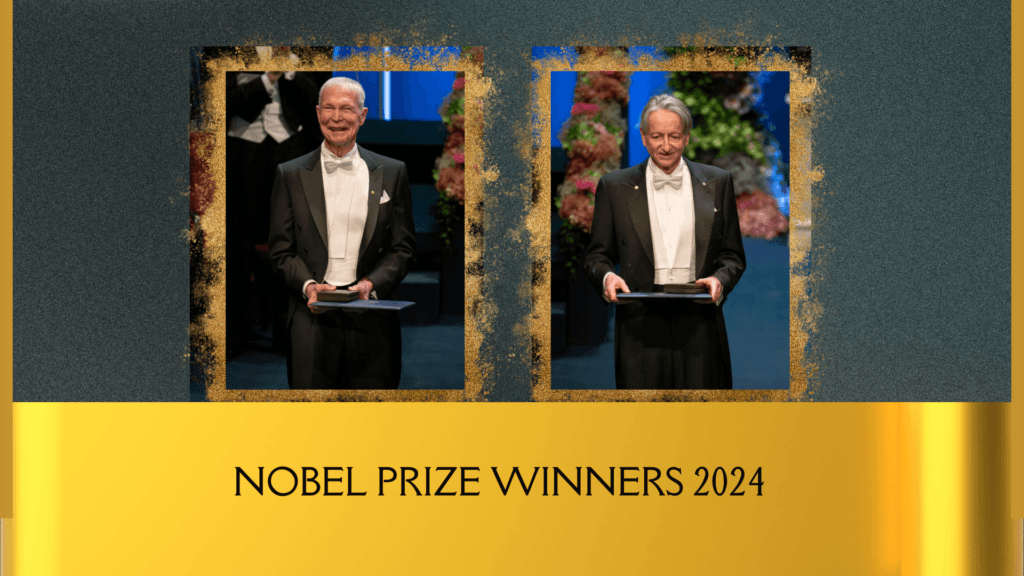 Picture of Nobel prize winners in Physics 2024